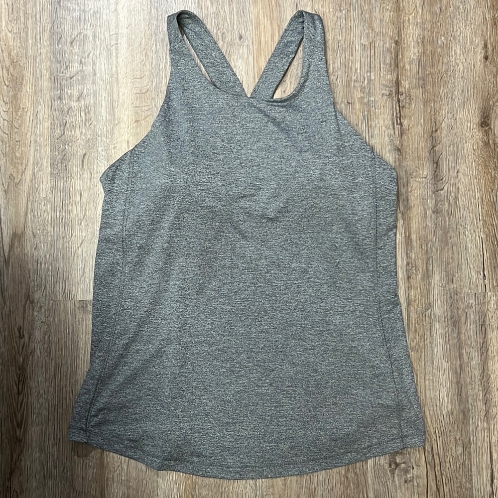 All in Motion Grey Athletic Tank Size L